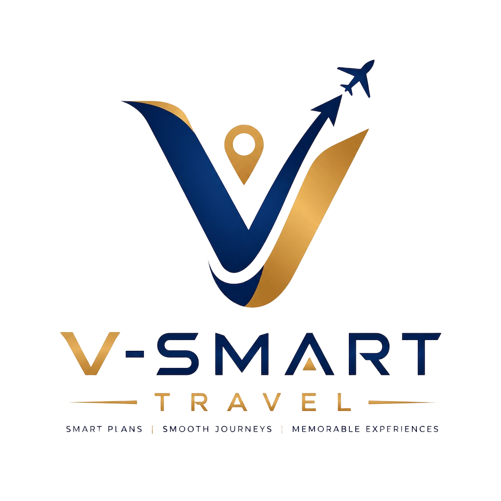 V-Smart Travel logo